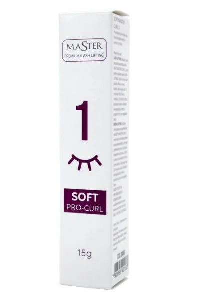Passo 1 Lash Lifting Master Premium Soft Pro-curl (Lifting e Brow Lamination) - 15G