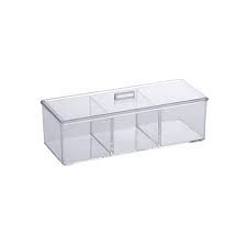 organizador cosmeticos com divisoria - 1198
