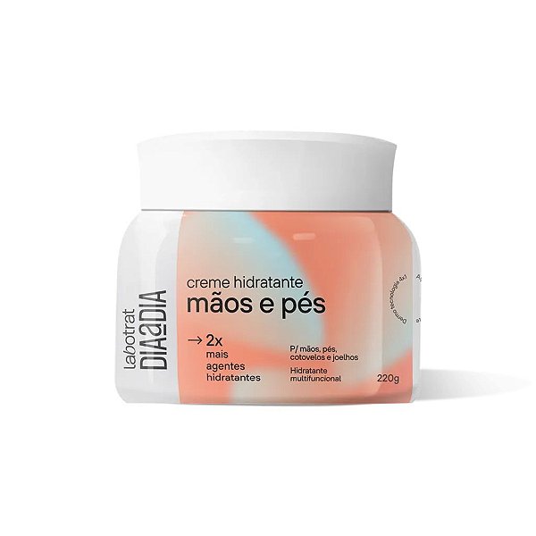 Creme Hidratante Maos e Pés Lavanda Dia a Dia 220g Labotrat