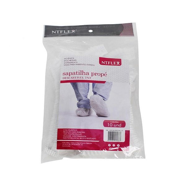Sapatilha Pro Pé com 10Un - Ntflex