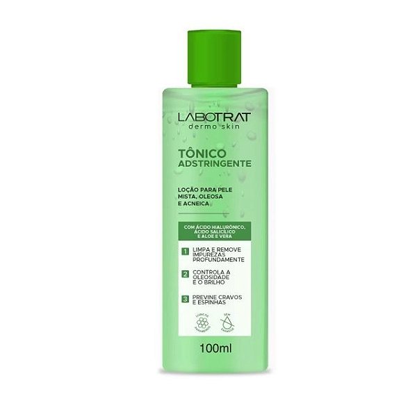 Loção Tônica Adstringente facial 100ml - Labotrat