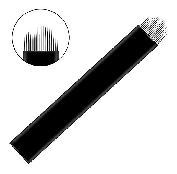 Lâmina 18U Flex 0.18MM / Preta (Royal Steel)