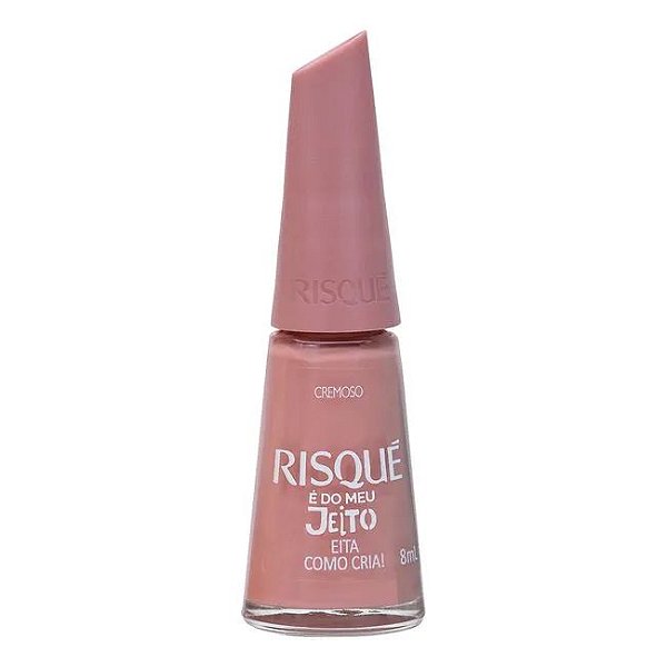 Esmalte Nude Risqué Eita Como Cria! Cremoso 8ml