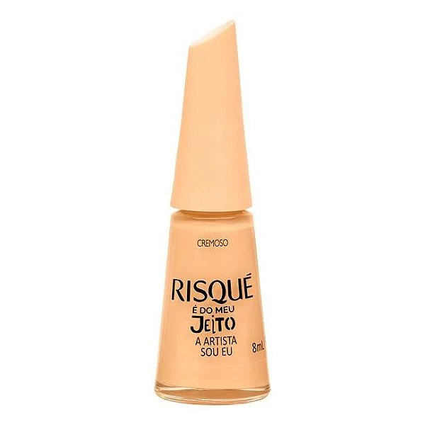 Esmalte Amarelo Risqué A Artista Sou Eu Cremoso 8ml