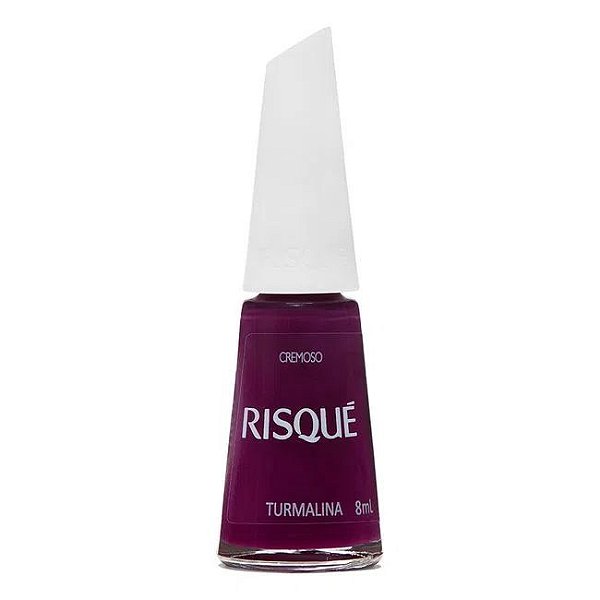 Esmalte Risqué Roxo Cremoso Turmalina 8ml