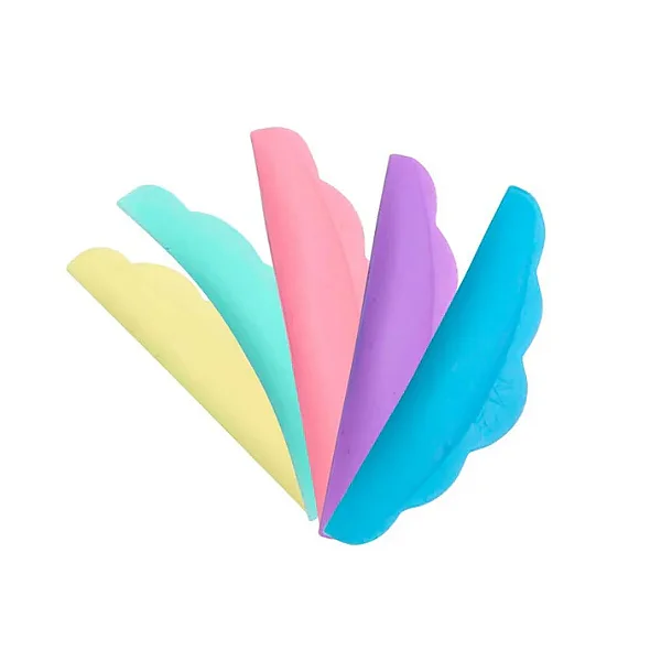 Pads Coloridos de Silicone para Lash Lifting - 5 Pares
