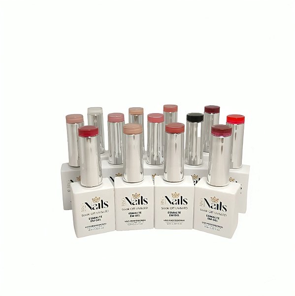 Esmalte em Gel Premium UV/Led 10ml (c/ Anvisa) - King Nails