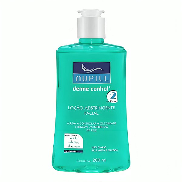 Loção adstringente Facial Nupill Derme Control 200ml