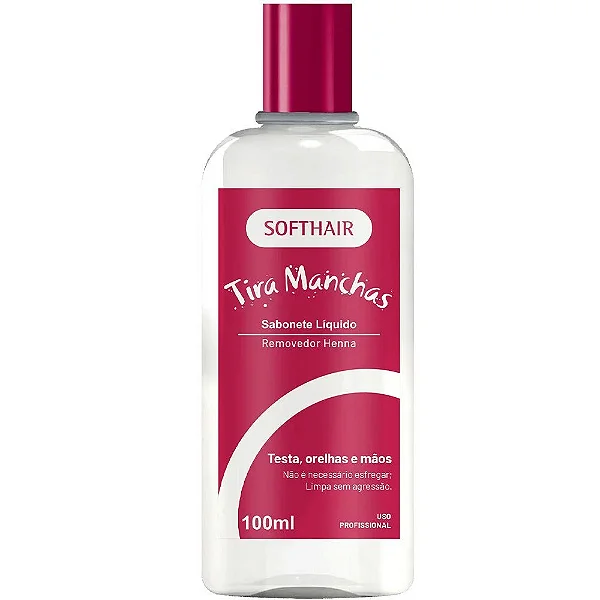Soft Hair Sabonete Líquido Tira Manchas Suaveness 100ml