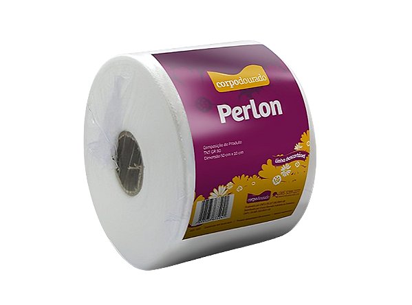 Perlon Rolo 10cm X 50M REF 024 - Corpo dourado