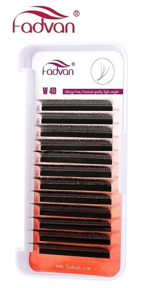 Cilios Fadvan 4Dw Curvatura M/L/L+ Volume Egipcio - Efeito Fox