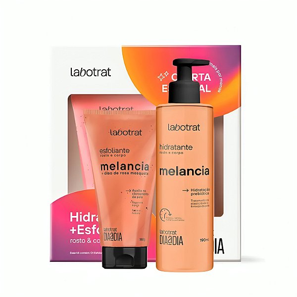 Kit Labotrat Esfoliante 150g + Hidratante 190g Melancia