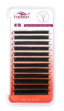 Cílios Fadvan Fio 5DW Curvatura M/L/L+ Volume Egípcio - Efeito Fox