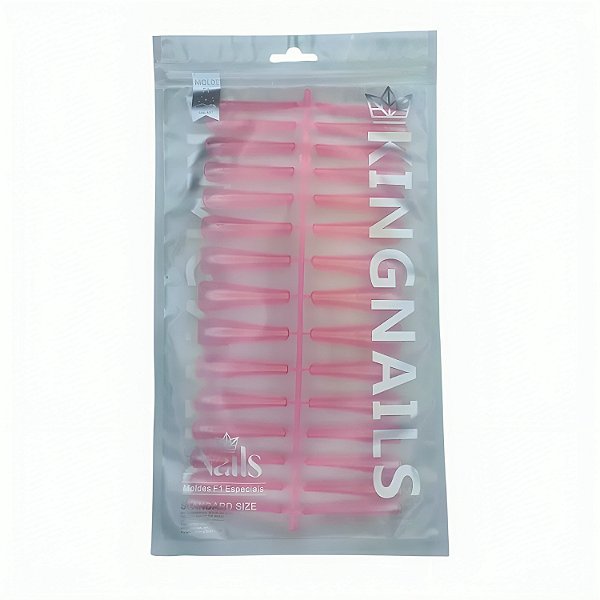 Molde F1 Rosa Mandorla 60 unidades - King Nails