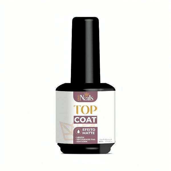 Top Coat Efeito Matte 5ml - King Nails
