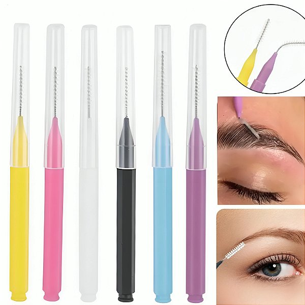 Kit com 10un de escovinhas para Brow Lamination