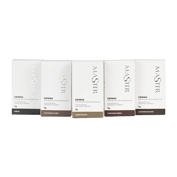 Henna Profissional para Sobrancelha - Master 3g