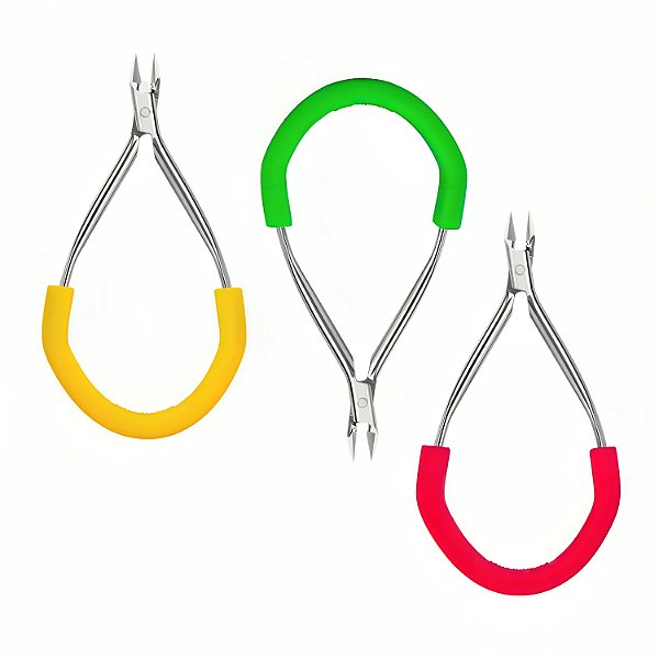 Alicate de Cutícula Mola Silicone REF 923 -DELICATE