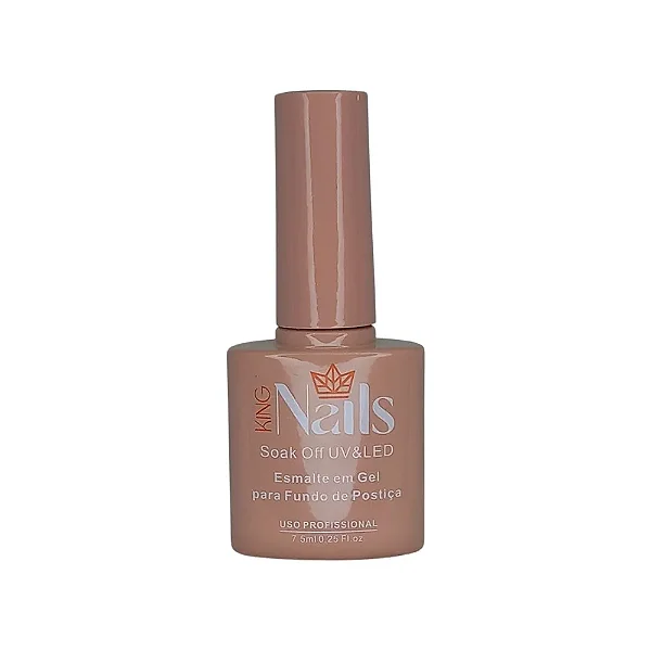 Esmalte em Gel P/ Fundo de Postica UV/Led 7,5ml - King Nails