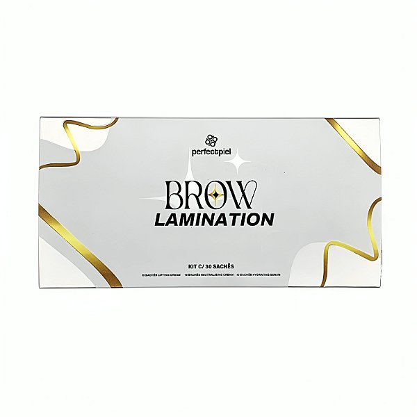 Kit com 30 Sachês Brow Lamination - Perfectpiel