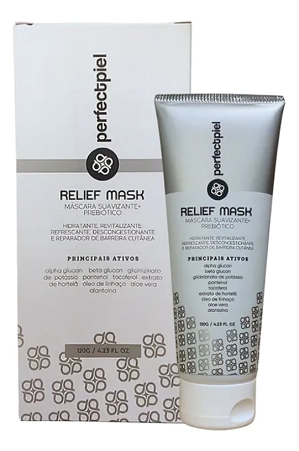 Mascara Suavizante Prebiotico Relief Mask 120g - Perfectpiel