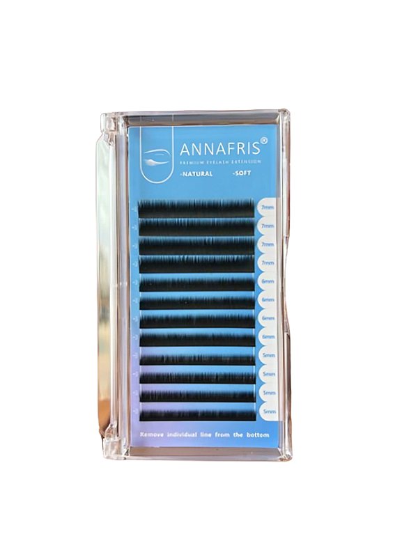 Cilios Fio a Fio Annafris 0.07 Curvatura J MIX 5-7mm