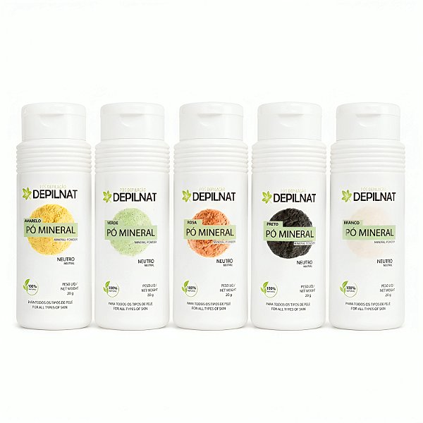 Pó Mineral Depilação 200g Depilnat