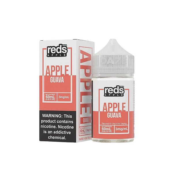 Apple Guava - Reds Series - 7 Daze - Free Base - 60ml