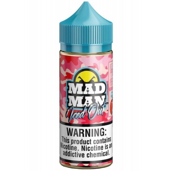 Crazy Strawberry Ice - Iced Out - Mad Man - 100ml