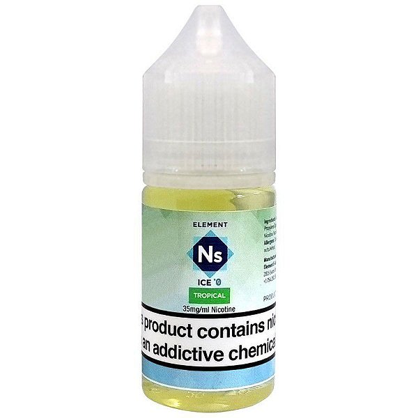 Líquido NicSalt - Tropical - Ice - Element - 30ml