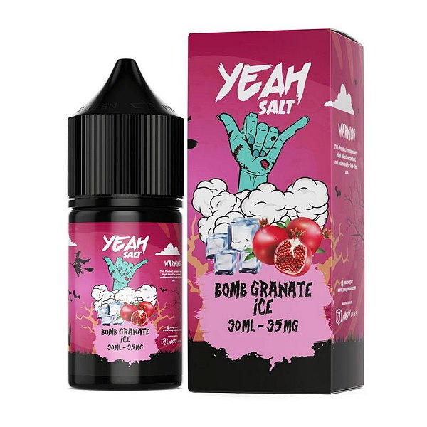 Líquido Salt Nicotine - YEAH - Bomb Granate Ice - 30ml