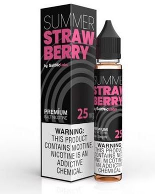 Líquido Summer Strawberry - SaltNic / Salt Nicotine - VGOD SaltNic - 30ml