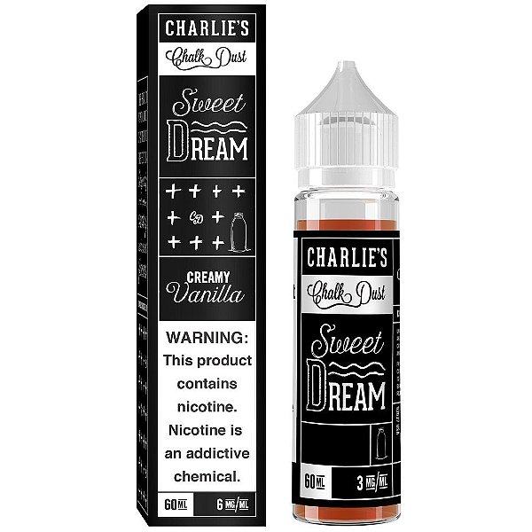 Sweet Dream - Black And White Series - Charlie's Chalk Dust - Free Base - 60ml