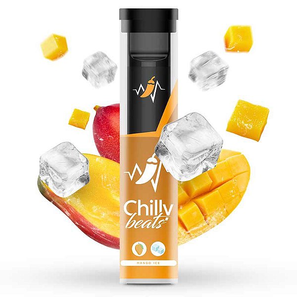 Mango Ice - C6 - Chilly Beats - Pod Descartável - 600 Puffs