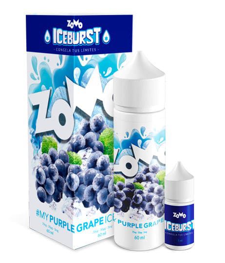 My Purple Grape Ice - Iceburst - Zomo Vape - Free Base - 30ml