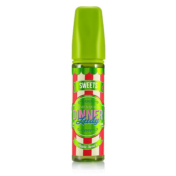 Apple Sours - Sweets Series - Dinner Lady - Free Base - 60ml