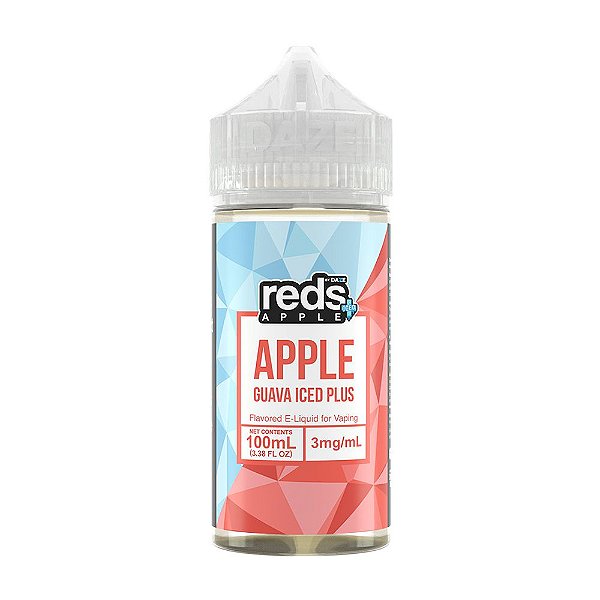 Apple Guava Iced Plus - Reds Series - 7 Daze - Free Base - 100ml