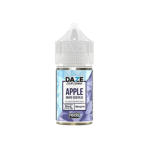 Apple Grape Iced Plus - Reds Series - 7 Daze - Nic Salt - 30ml