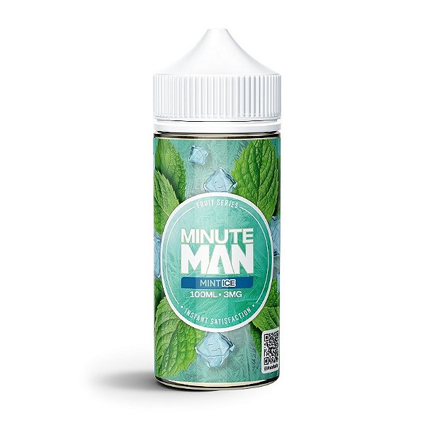 Mint Ice - Fruit Series - Minute Man Vape - Free Base - 100ml