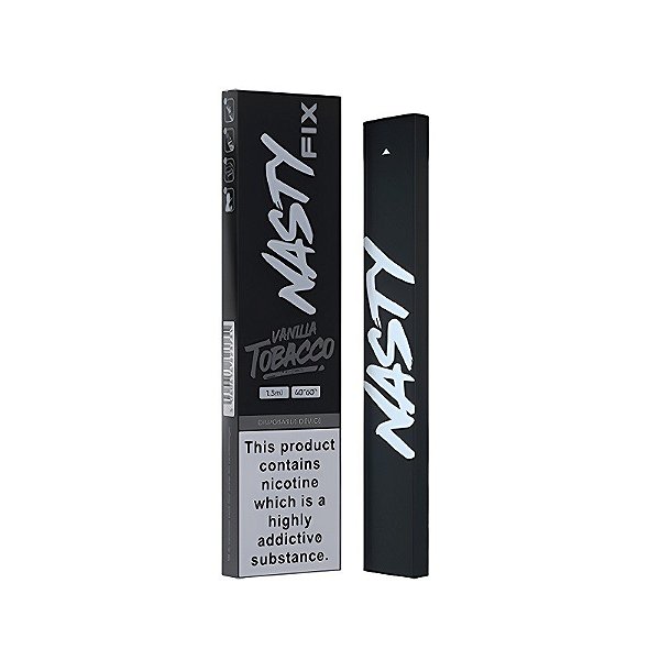 Vanilla Tobacco - Fix Series - Nasty - Pod Descartável - 300 puffs
