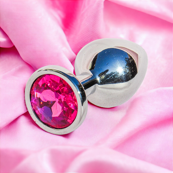 Plug Anal Joia M Em Aço Inoxidável