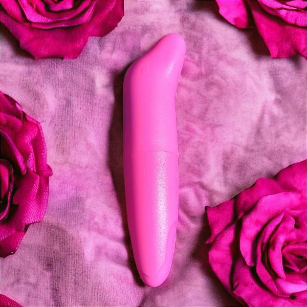 Vibrador Ponto G Golfinho Liso + 1 Pilha AA