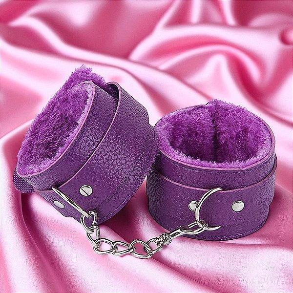 Algema Couro e Pelúcia