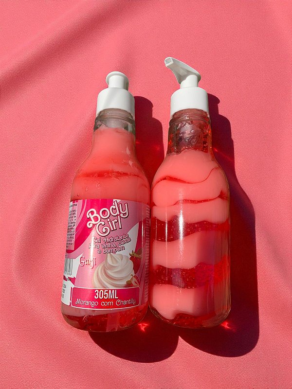 Hidratante Beijável de Virilha Morango com Chantilly