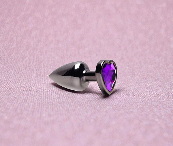 Plug Anal P ABS de Coração