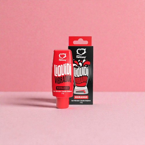 Gel Vibrador Líquido Beijável 15g