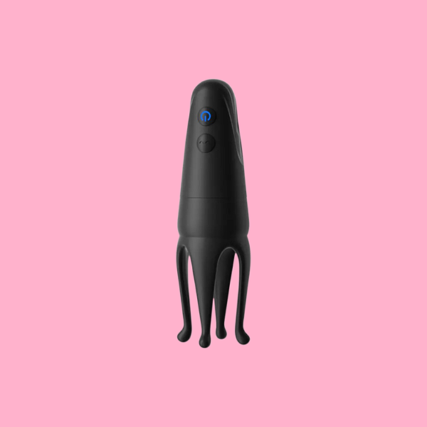 Masturbador com Vibrador Octopus USB