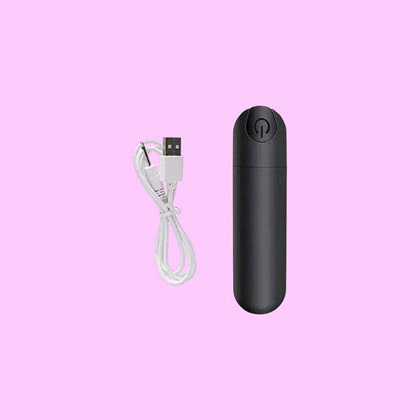 Vibrador Bullet 10 Vibrações USB