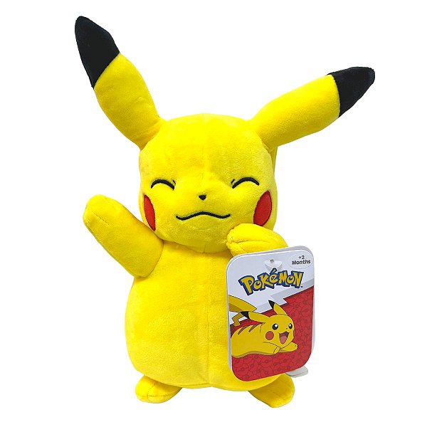 Pelúcia Pikachu com 20 cm