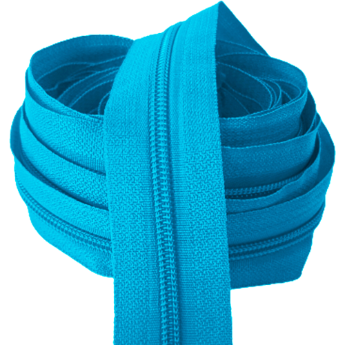 Zíper Nº5 com 5 Metros Cor Azul